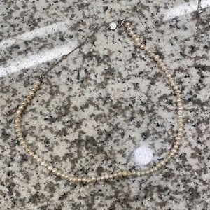 Pura Vida pearl choker necklace